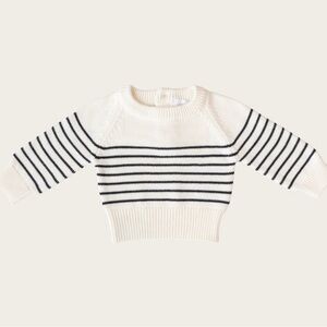Jamie Kay Stripe Knit Sweater - 1Y